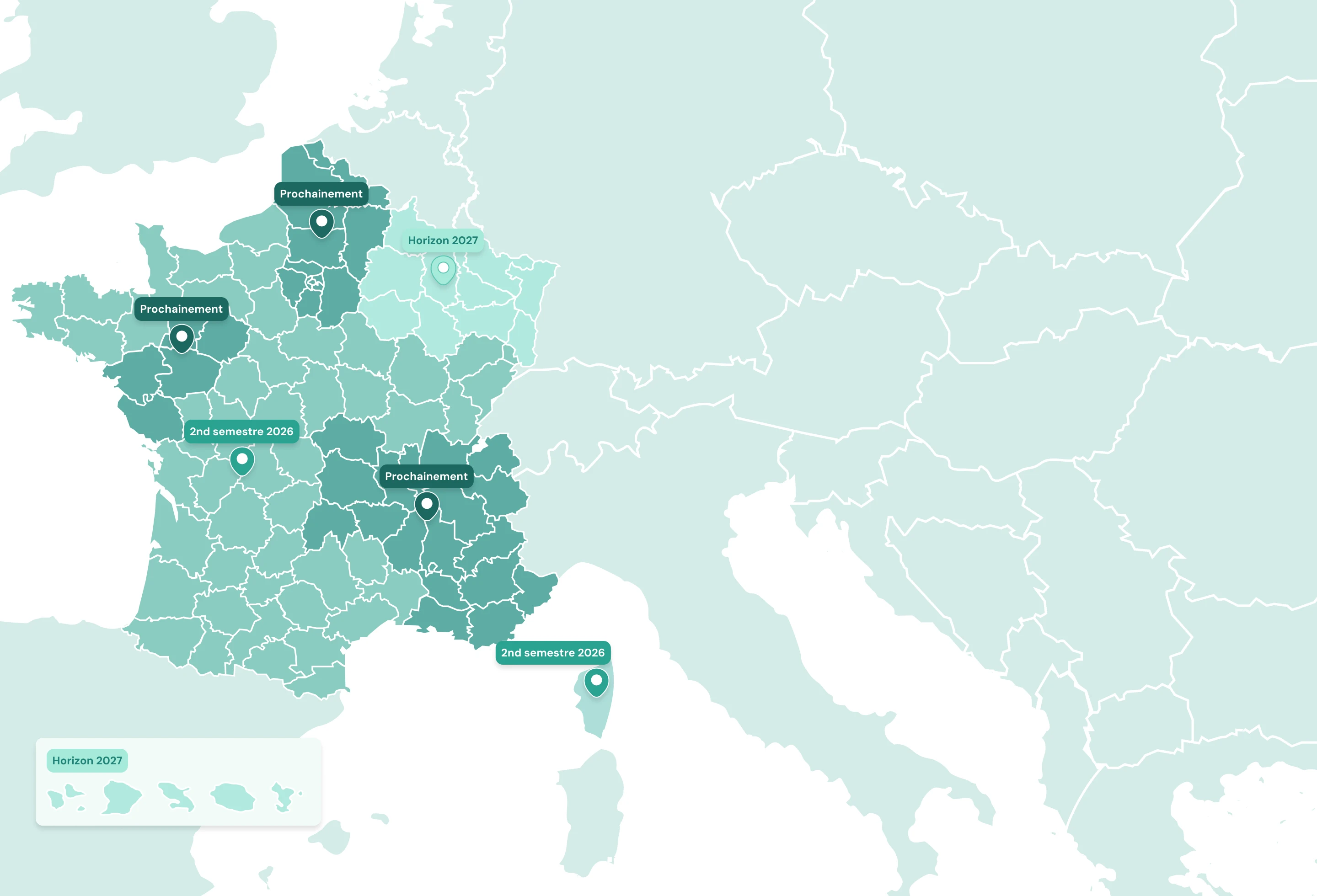 Réseau de professionnels de santé et centres médicaux en France